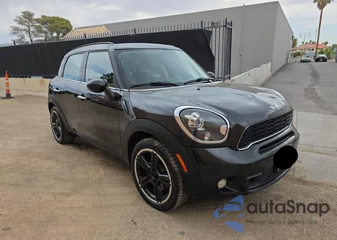 2013 Mini Cooper S Countryman z USA, uszkodzony, nr VIN WMWZC3C59DWP21859